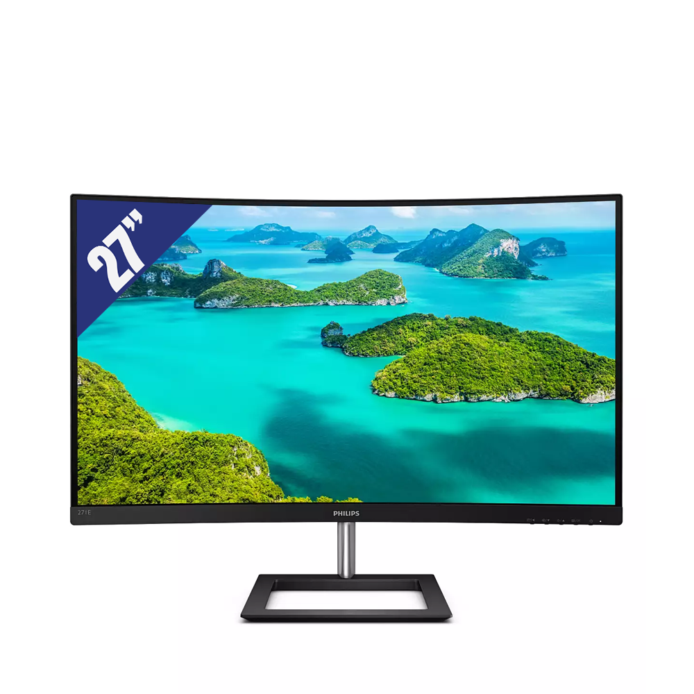 Màn hình LCD 27inch PHILIPS 271E1C (1920 x 1080/ VA/ 75Hz/ 4 ms)  1 x HDMI 1.4,  1 x VGA/D-sub