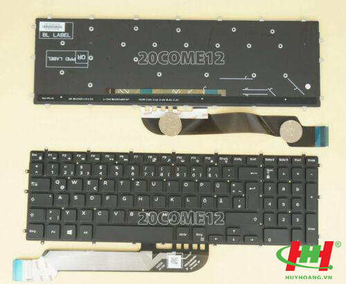 Bàn phím Laptop Dell inspiron 17 3780 (không đèn)