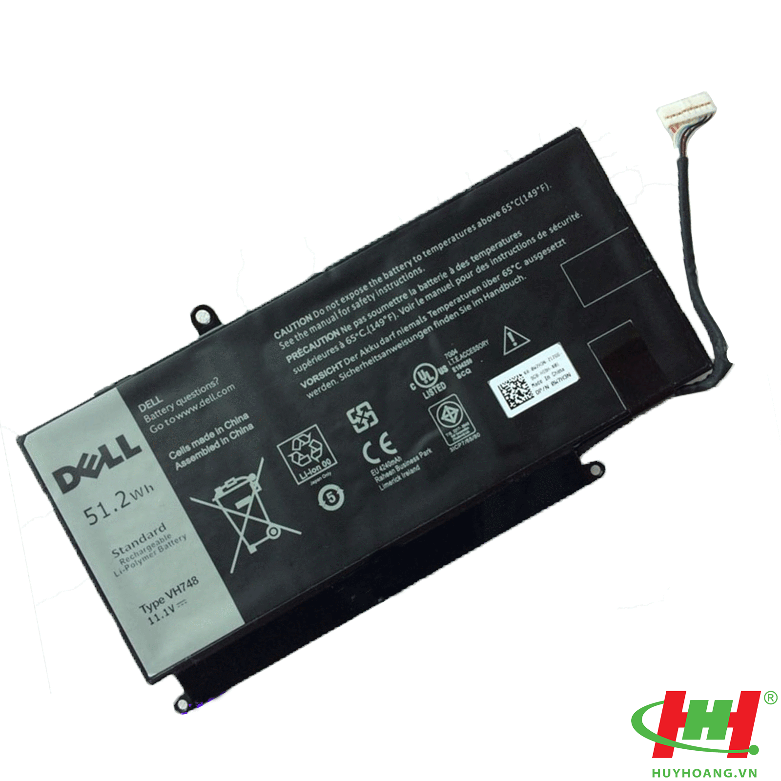 Pin Dell Vostro 5460 5470 5560 Inspiron 14-5439 Zin gắn trong