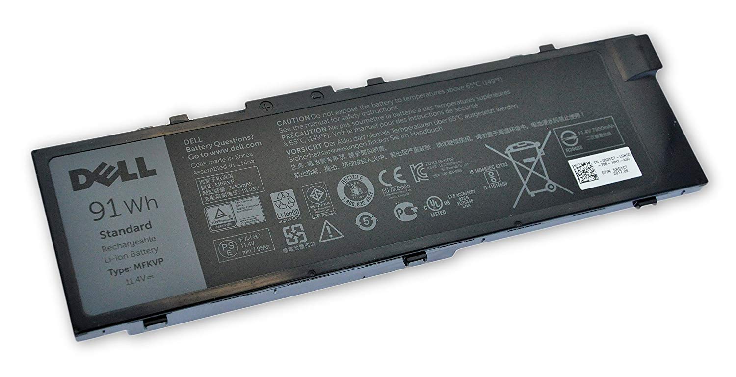 Pin Laptop Dell Precision 15 7510 17 7710 M7710 (MFKVP)