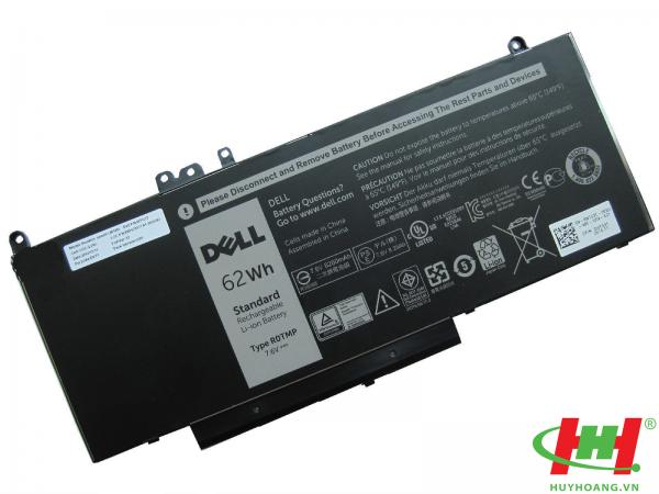 Pin laptop Dell Latitude E5450 E5470 E5550 E5570 Type R0TMP FDX8T WTG3T Tốt 62Wh