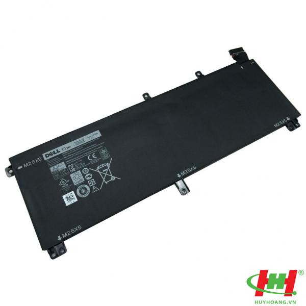 Pin laptop Dell  XPS 15 9530 Precision M3800 T0TRM 245RR 0H76MY H76MV Y758W – M3800 NGẮN 61WH (ZIN) – 6 CELL