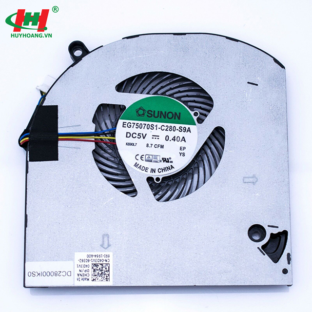 Quạt Fan Laptop Dell ALIENWER 15R3 R4 CPU