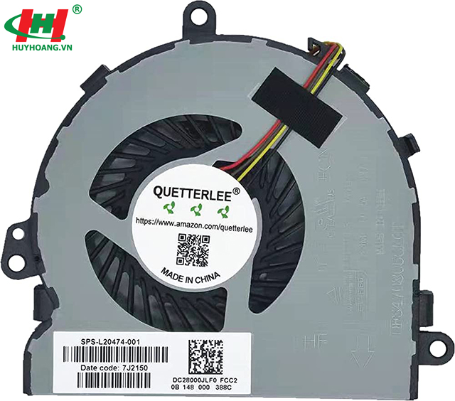 Quạt Fan Laptop HP 14 15AC 15AY 4 DÂY 15BS ZIN 15AF