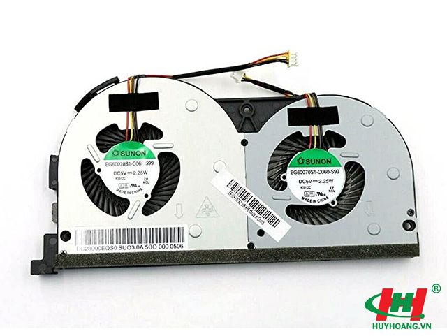 Quạt Fan Laptop LENOVO Y50-70 Y50-80 Y70-70 Y70-80