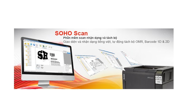 Phần Mềm chuyên cho máy Scan Kodak Avision Panasonic - SOHO Scan Plus