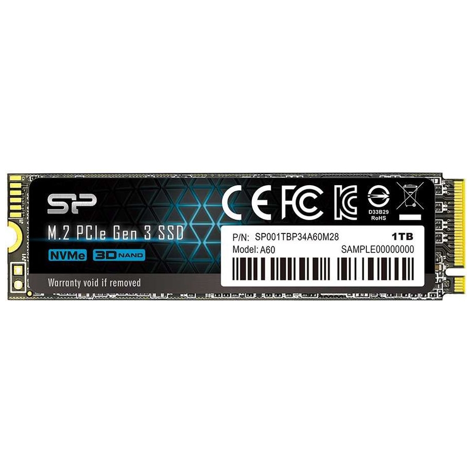 SSD SILICON A60 - 1TB (M2.PCIe 3x4)