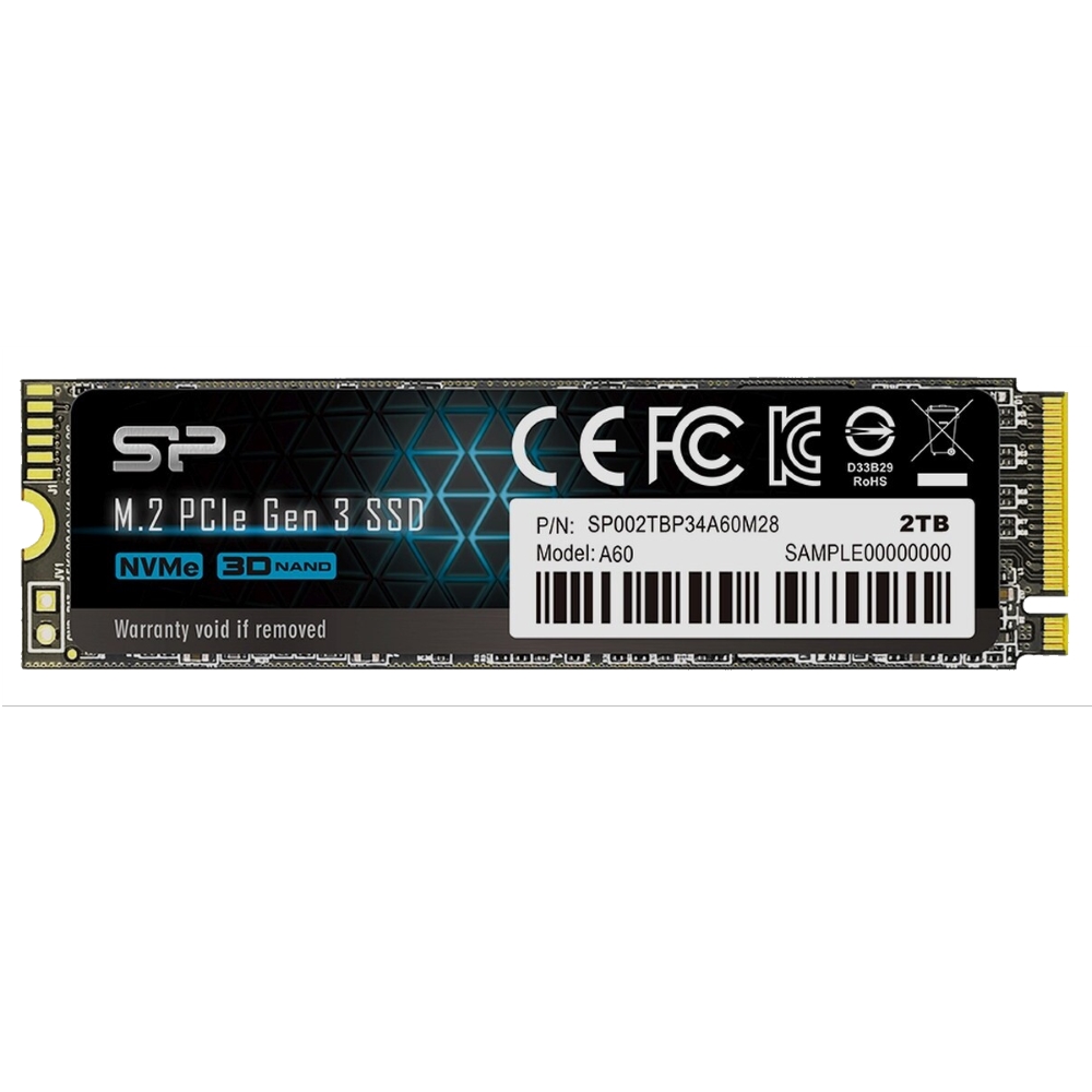 SSD SILICON A60 - 256GB (M2.PCIe 3x4)