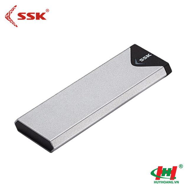 Hộp đựng ổ cứng SSD M2 SSK SHE-C320 (USB 3.0 + Chuyển TypeC)