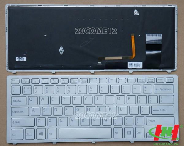 Bàn phím laptop Sony SVF14N FIT (cable 1 bên)