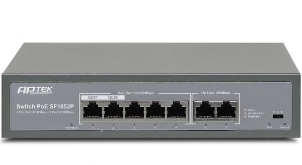 Switch 5 port PoE APTEK SF1052P