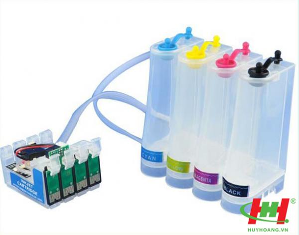 Hệ thống mực in liên tục Epson WF7511 (đã có 400ml mực,  T141,  T143)