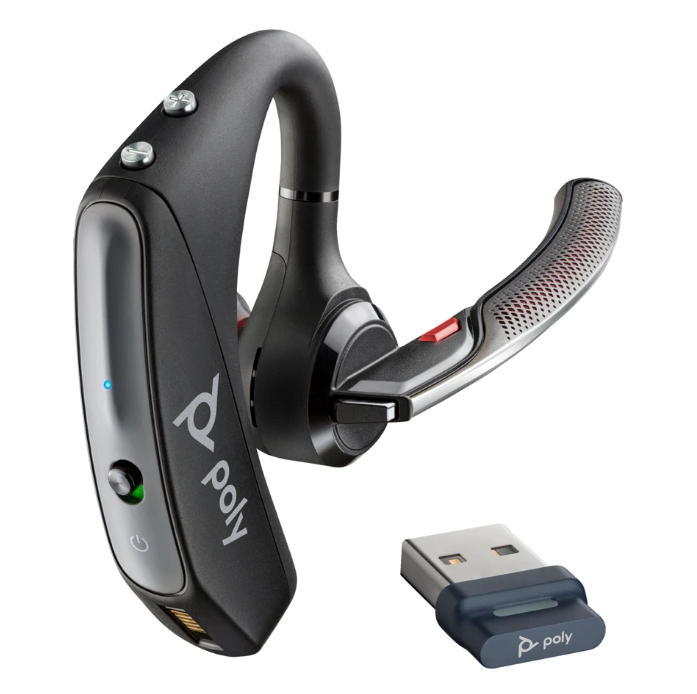 Tai nghe Bluetooth Poly Voyager 5200 USB-A + BT700 Dongle