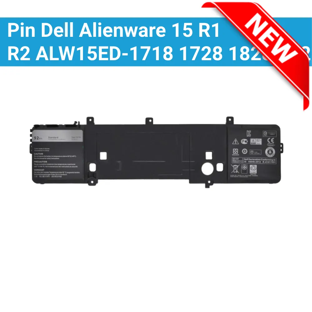 Pin Laptop Dell Alienware 15 R1 R2 ALW15ED-1718 1728 1828 1828T 2718 2728 Series,  P42F 410GJ 2F3W1 02F3W1 8NH55 08NH55,  191YN