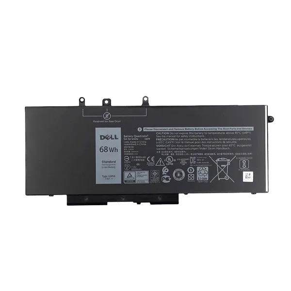 Pin laptop Dell Latitude 5580 5480 5280 5590 5490 5488 5288 5495 5491 5591 E5480 E5580 E5490 E5590 Precision 3520 M3530 Series,  93FTF 451-BBZG GD1JP 0GD1JP DY9NT 0DY9NT 5YHR4 P60F P72G,  GJKNX 68wh