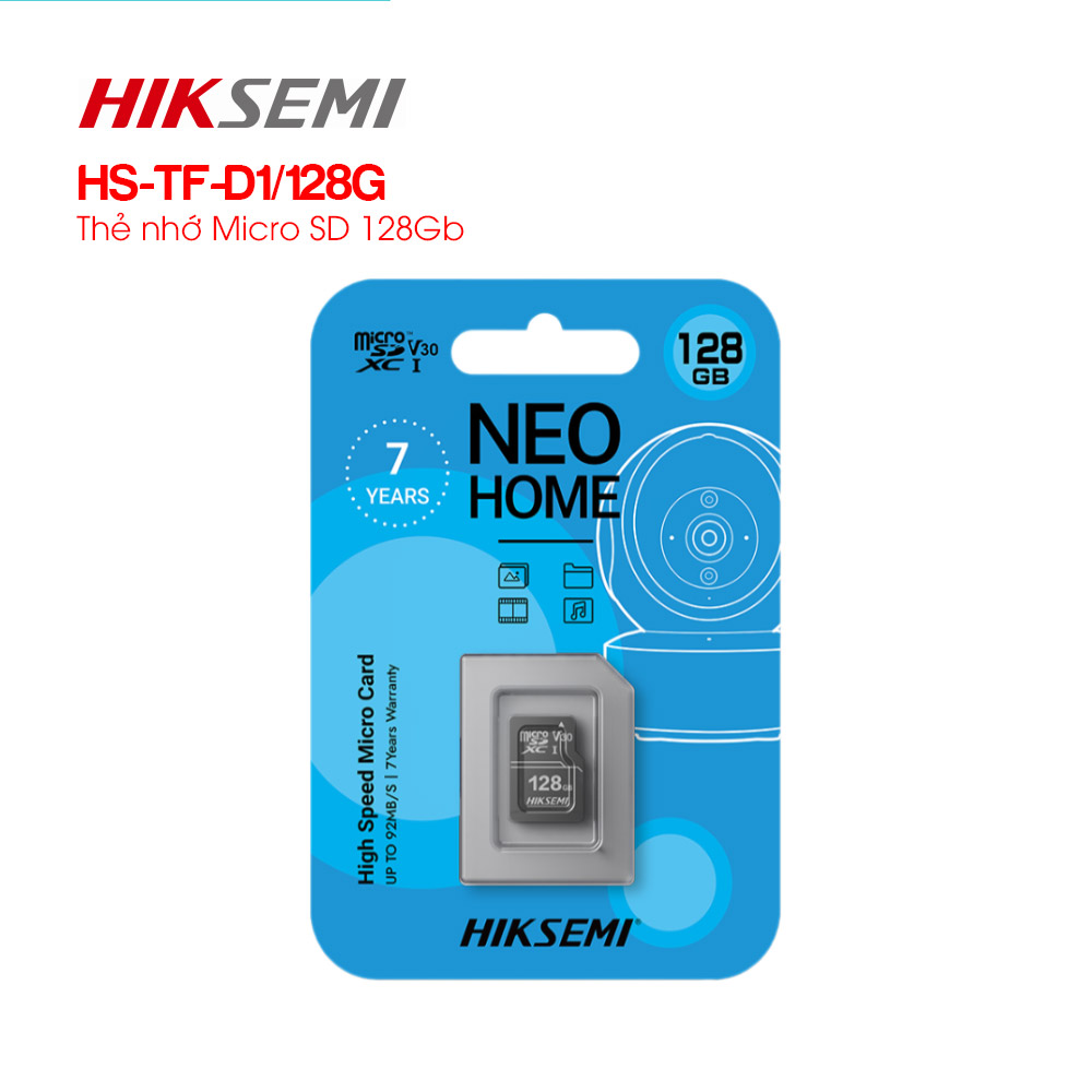 Thẻ nhớ Micro SD HIKSEMI HS-TF-D1 128GB
