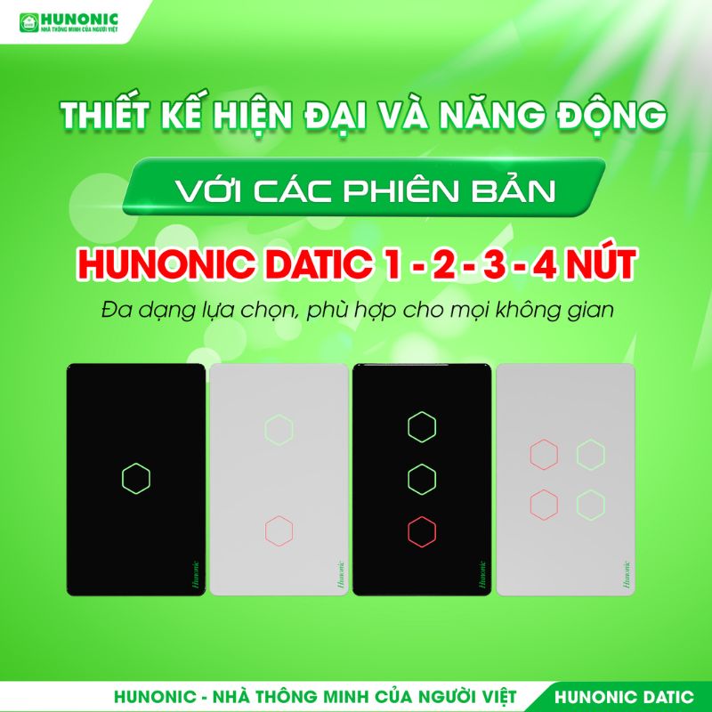 công tắc cảm ứng hunonic datic Công Tắc Cảm Ứng 1 Nút Wifi Hunonic Datic Màu Đen 8