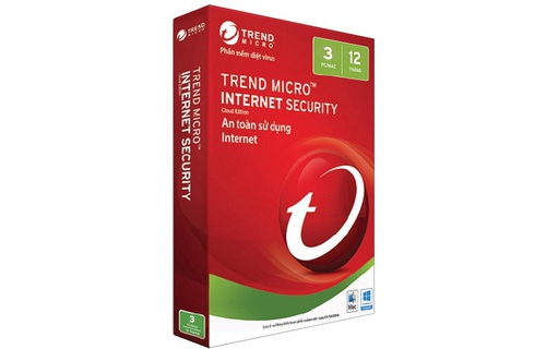 Phần mềm diệt Virus Trend Micro Internet Security 3PC