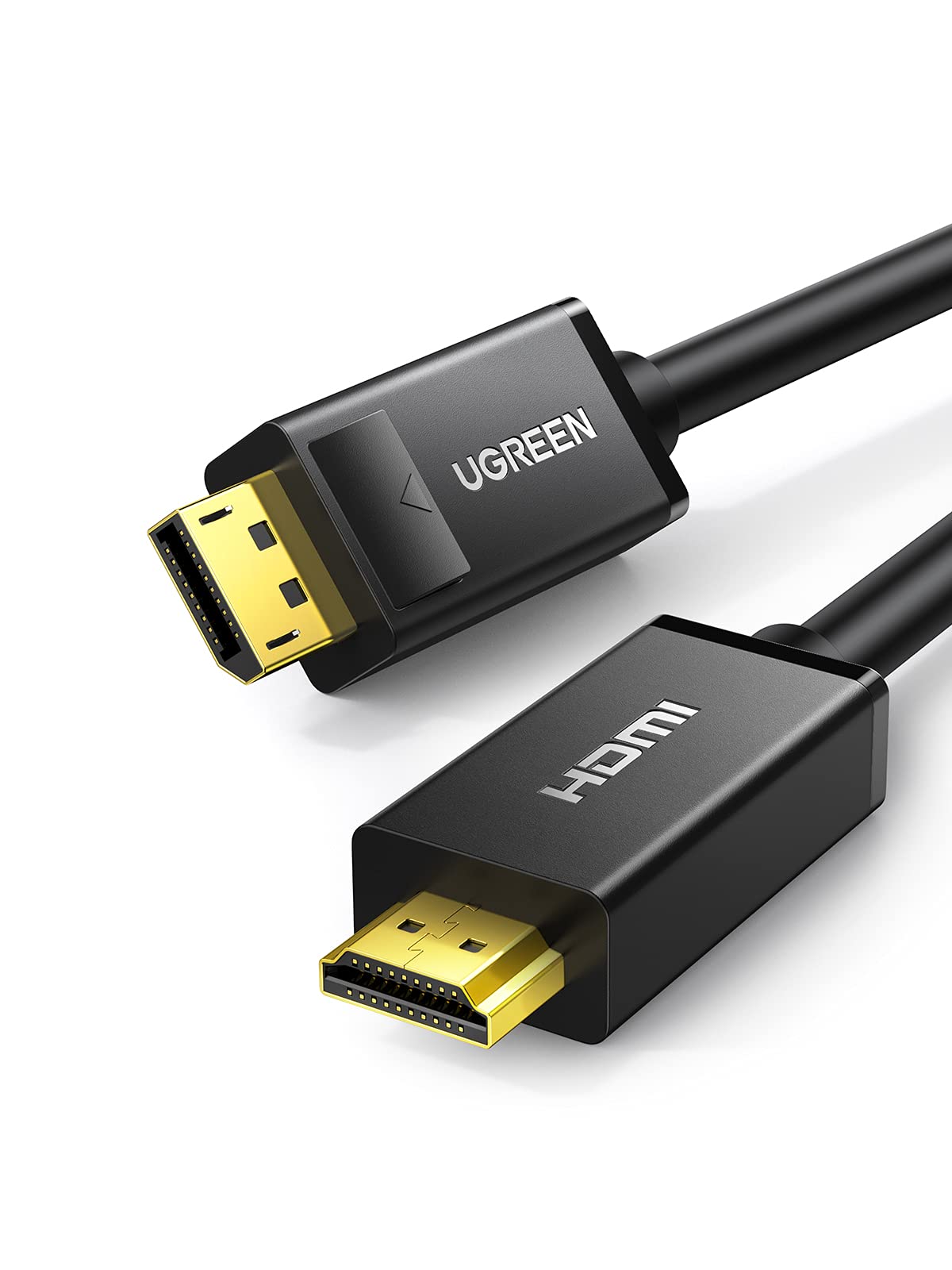 Cáp Displayport 1.2 to HDMI dài 1m hỗ trợ 4K*2K Ugreen 10238 cao cấp