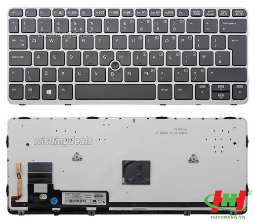 Bàn phím HP EliteBook 720 G1,  720 G2,  725 G2,  820 G1,  820 G2