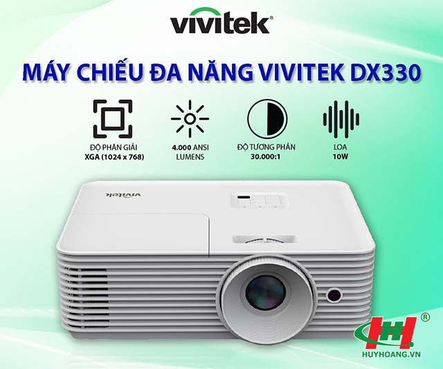 Máy chiếu Vivitek DX330 (4000 ANSI lumens,  XGA 1024 x 768)