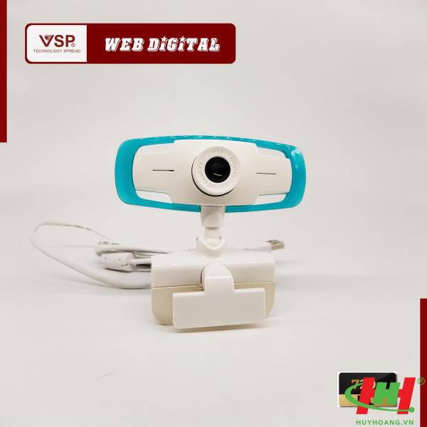 Webcam VSP 720p Digital HD / Kẹp  / Có Đèn
