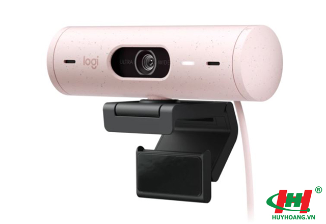 Webcam Logitech BRIO 500 Hồng (ROSE) Full HD
