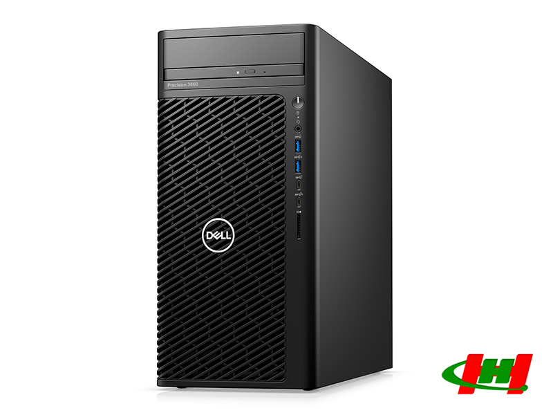 Máy tính trạm Workstation Dell Precision 3660 Tower,  i7-12700,  16GB,  1TB,  DVDRW,  T400 4GB,  KB,  M,  300W PSU,  Ubuntu,  3Y WTY,  (D30M001 - 70287693)